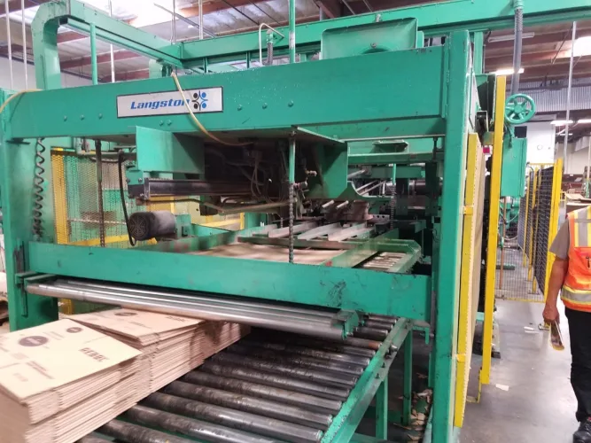 Photo #12 of MONTEBELLO CONTAINER COMPANY - SANTA FE SPRINGS, CA | CONVERTING FACILITY FEATURING 66" MCKINLEY FLEXO GLUER, 50" ISOWA FOLDER GLUER, 37" LANGSTON FLEXO GLUER AND BOBST 43" X 63" DIE CUTTER