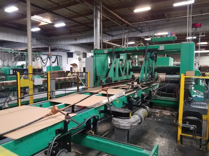 Photo #18 of MONTEBELLO CONTAINER COMPANY - SANTA FE SPRINGS, CA | CONVERTING FACILITY FEATURING 66" MCKINLEY FLEXO GLUER, 50" ISOWA FOLDER GLUER, 37" LANGSTON FLEXO GLUER AND BOBST 43" X 63" DIE CUTTER