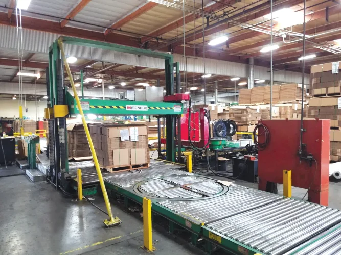 Photo #27 of MONTEBELLO CONTAINER COMPANY - SANTA FE SPRINGS, CA | CONVERTING FACILITY FEATURING 66" MCKINLEY FLEXO GLUER, 50" ISOWA FOLDER GLUER, 37" LANGSTON FLEXO GLUER AND BOBST 43" X 63" DIE CUTTER