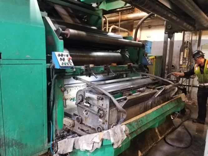 Photo #4 of MONTEBELLO CONTAINER COMPANY - PICO RIVERA, CA | CORRUGATOR FACILITY FEATURING A 70" AGNATI MARQUIP CORRUGATOR, BALEMASTER AUTO-TIE BALER, BLOAPCO FLOOR MOUNT SHREDDER, SULLAIR AIR COMPRESSOR & MORE