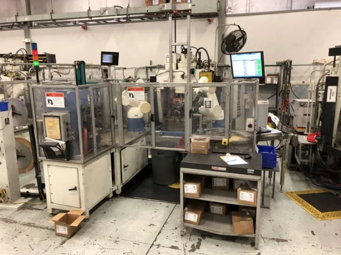 Photo #1 of 2-DAY AUCTION - DAY #1 | PANCON CORPORATION - TEMECULA, CA (PLASTIC INJECTION MOLDING) - ENGEL VERTICAL ROTARY INJECTION MOLDERS CONFIGURED AS PRODUCTION CELLS, HORIZONTAL INJECTION MOLDERS, HOPPERS, DRYERS, TEMPERATURE CONTROLLERS, GRANULATORS &