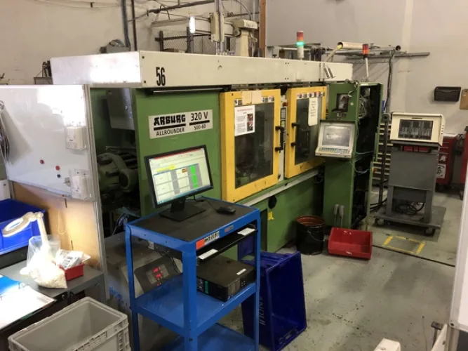 Photo #27 of 2-DAY AUCTION - DAY #1 | PANCON CORPORATION - TEMECULA, CA (PLASTIC INJECTION MOLDING) - ENGEL VERTICAL ROTARY INJECTION MOLDERS CONFIGURED AS PRODUCTION CELLS, HORIZONTAL INJECTION MOLDERS, HOPPERS, DRYERS, TEMPERATURE CONTROLLERS, GRANULATORS &