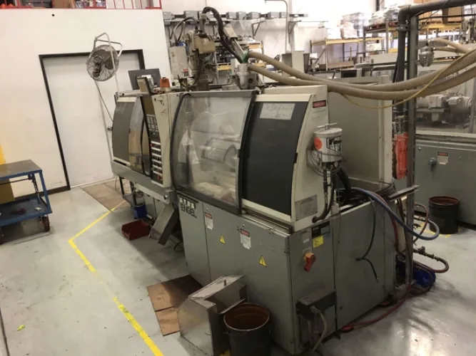 Photo #40 of 2-DAY AUCTION - DAY #1 | PANCON CORPORATION - TEMECULA, CA (PLASTIC INJECTION MOLDING) - ENGEL VERTICAL ROTARY INJECTION MOLDERS CONFIGURED AS PRODUCTION CELLS, HORIZONTAL INJECTION MOLDERS, HOPPERS, DRYERS, TEMPERATURE CONTROLLERS, GRANULATORS &