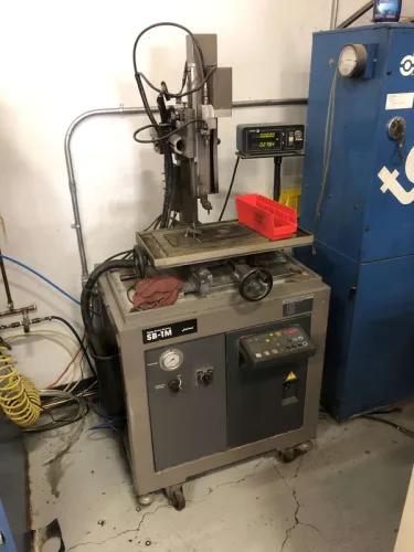 Photo #43 of 2-DAY AUCTION - DAY #1 | PANCON CORPORATION - TEMECULA, CA (PLASTIC INJECTION MOLDING) - ENGEL VERTICAL ROTARY INJECTION MOLDERS CONFIGURED AS PRODUCTION CELLS, HORIZONTAL INJECTION MOLDERS, HOPPERS, DRYERS, TEMPERATURE CONTROLLERS, GRANULATORS &