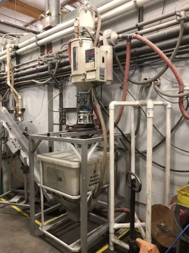 Photo #69 of 2-DAY AUCTION - DAY #1 | PANCON CORPORATION - TEMECULA, CA (PLASTIC INJECTION MOLDING) - ENGEL VERTICAL ROTARY INJECTION MOLDERS CONFIGURED AS PRODUCTION CELLS, HORIZONTAL INJECTION MOLDERS, HOPPERS, DRYERS, TEMPERATURE CONTROLLERS, GRANULATORS &