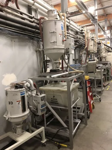 Photo #70 of 2-DAY AUCTION - DAY #1 | PANCON CORPORATION - TEMECULA, CA (PLASTIC INJECTION MOLDING) - ENGEL VERTICAL ROTARY INJECTION MOLDERS CONFIGURED AS PRODUCTION CELLS, HORIZONTAL INJECTION MOLDERS, HOPPERS, DRYERS, TEMPERATURE CONTROLLERS, GRANULATORS &