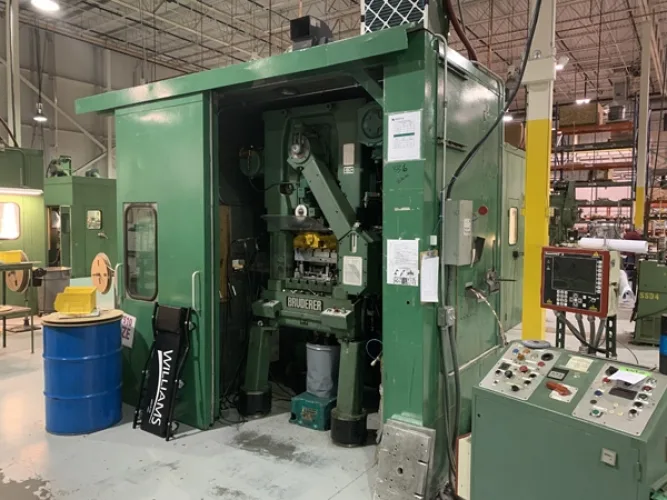 Photo #18 of 2-DAY SALE - DAY #2 | PANCON CORPORATION - EAST TAUNTON, MA (METAL STAMPING) - MINSTER PULSAR, BRUDERER & PERKINS HIGH-SPEED PRESSES, TOOLROOM/SUPPORT EQUIPMENT, INSPECTION EQUIPMENT, COMPRESSORS & MORE