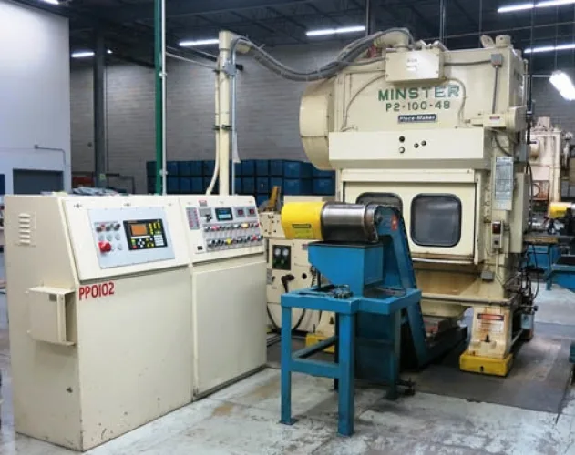 Photo #85 of 2-DAY SALE - DAY #2 | PANCON CORPORATION - EAST TAUNTON, MA (METAL STAMPING) - MINSTER PULSAR, BRUDERER & PERKINS HIGH-SPEED PRESSES, TOOLROOM/SUPPORT EQUIPMENT, INSPECTION EQUIPMENT, COMPRESSORS & MORE
