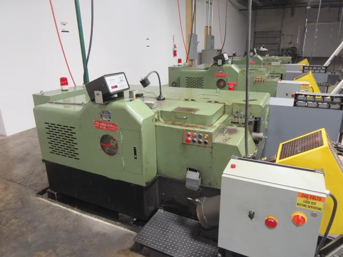 Photo #2 of (10) DAH-LIAN MODEL 11B5SL - 5 STATION COLD FORMING LINES AS NEW AS 2012, TOOLROOM EQUIPMENT, MOBILE EQUIPMENT, PARTS & ACCESSORIES AND MORE - BRAKE MACHINERY SALES INC.