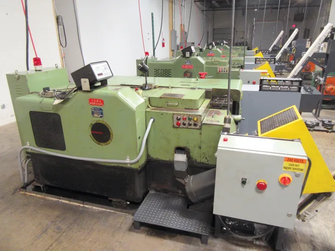 Photo #6 of (10) DAH-LIAN MODEL 11B5SL - 5 STATION COLD FORMING LINES AS NEW AS 2012, TOOLROOM EQUIPMENT, MOBILE EQUIPMENT, PARTS & ACCESSORIES AND MORE - BRAKE MACHINERY SALES INC.