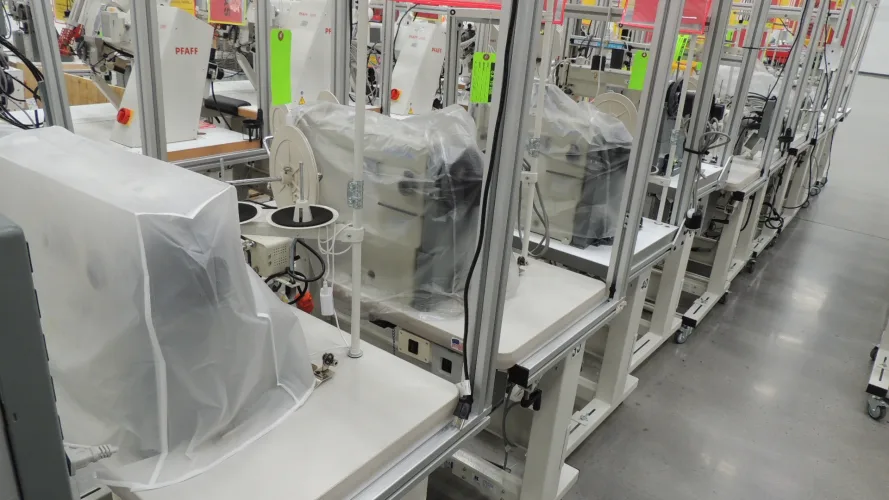 Photo #19 of STATE OF THE ART, CUTTING EDGE PRODUCTION EQUIPMENT FOR FLEXIBLE DESIGN/SMALL SERIES SHOE PRODUCTION - ADIDAS USA
