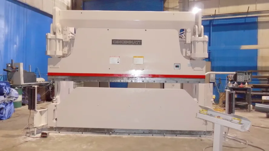 Photo #3 of FABRICATION & METALWORKING AUCTION - PRESS BRAKES, PRESSES, MILLS, CNC VERTICAL MACHINING CENTER, CNC TURING CENTER, CRANES, CRIMPING MACHINES, BULLDOZER, DRILLS, TUBE & PIPE BENDERS, GRINDERS, IRONWORKERS, LATHES, NOTCHERS, SHEARS, STRAIGHTENERS,