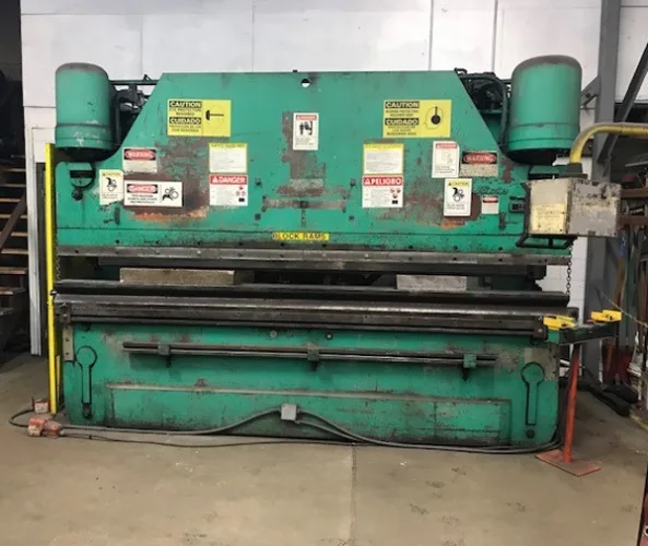Photo #4 of FABRICATION & METALWORKING AUCTION - PRESS BRAKES, PRESSES, MILLS, CNC VERTICAL MACHINING CENTER, CNC TURING CENTER, CRANES, CRIMPING MACHINES, BULLDOZER, DRILLS, TUBE & PIPE BENDERS, GRINDERS, IRONWORKERS, LATHES, NOTCHERS, SHEARS, STRAIGHTENERS,