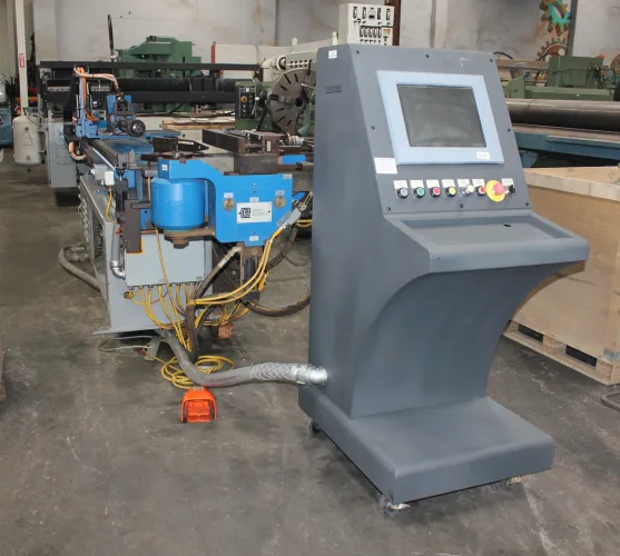 Photo #31 of FABRICATION & METALWORKING AUCTION - PRESS BRAKES, PRESSES, MILLS, CNC VERTICAL MACHINING CENTER, CNC TURING CENTER, CRANES, CRIMPING MACHINES, BULLDOZER, DRILLS, TUBE & PIPE BENDERS, GRINDERS, IRONWORKERS, LATHES, NOTCHERS, SHEARS, STRAIGHTENERS,