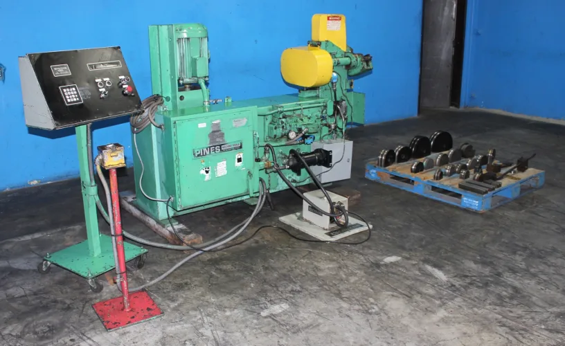 Photo #33 of FABRICATION & METALWORKING AUCTION - PRESS BRAKES, PRESSES, MILLS, CNC VERTICAL MACHINING CENTER, CNC TURING CENTER, CRANES, CRIMPING MACHINES, BULLDOZER, DRILLS, TUBE & PIPE BENDERS, GRINDERS, IRONWORKERS, LATHES, NOTCHERS, SHEARS, STRAIGHTENERS,