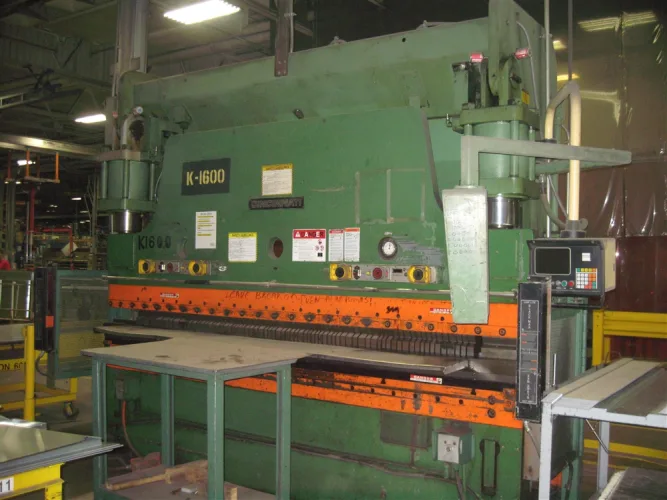 Photo #67 of FABRICATION & METALWORKING AUCTION - PRESS BRAKES, PRESSES, MILLS, CNC VERTICAL MACHINING CENTER, CNC TURING CENTER, CRANES, CRIMPING MACHINES, BULLDOZER, DRILLS, TUBE & PIPE BENDERS, GRINDERS, IRONWORKERS, LATHES, NOTCHERS, SHEARS, STRAIGHTENERS,