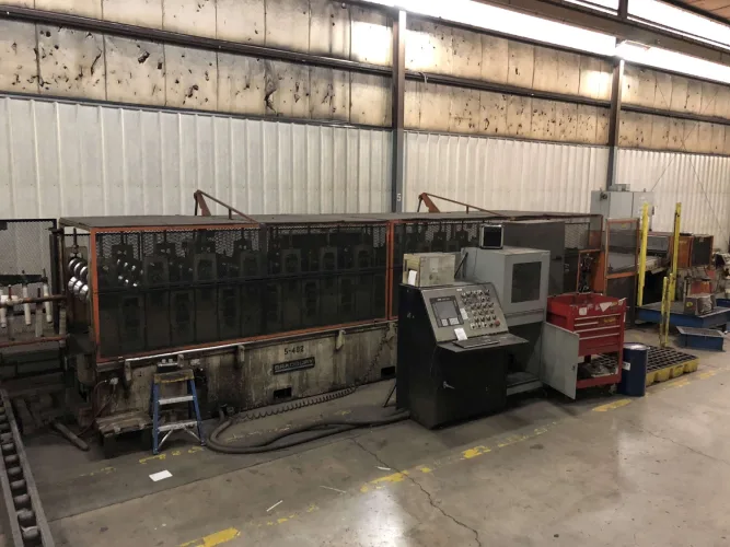 Photo #4 of METAL WORKING, FABRICATION AND MACHINE TOOLS AUCTION, FEATURING: SHEET METAL EQUIPMENT, COIL HANDLING EQUIPMENT, BROACHING MACHINES, GRINDERS, LATHES, PRESSES, MILLING MACHINES & MORE....