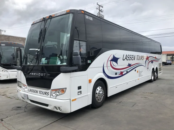 Photo #5 of SALE #2: (4) 2014-2017 PREVOST H3-45 CHARTER BUSES & (9) 2015-2018 FORD TRANSIT 350HD XLT PASSENGER VANS - LASSEN TOURS