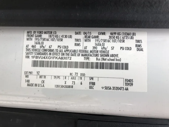 Photo #31 of SALE #2: (4) 2014-2017 PREVOST H3-45 CHARTER BUSES & (9) 2015-2018 FORD TRANSIT 350HD XLT PASSENGER VANS - LASSEN TOURS