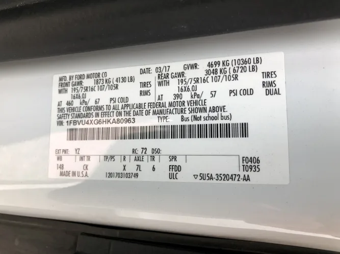 Photo #57 of SALE #2: (4) 2014-2017 PREVOST H3-45 CHARTER BUSES & (9) 2015-2018 FORD TRANSIT 350HD XLT PASSENGER VANS - LASSEN TOURS