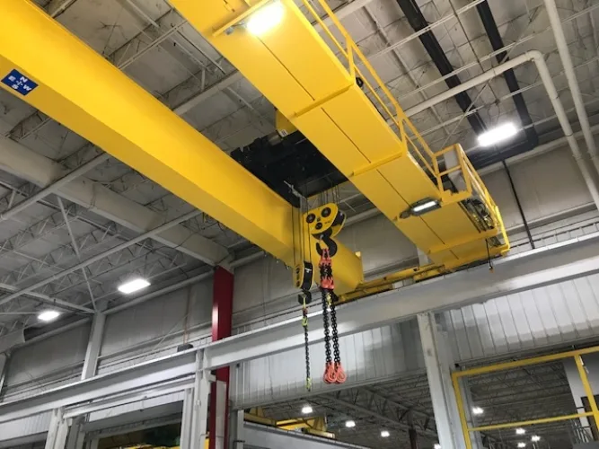 Photo #3 of NO LONGER REQUIRED IN THE ONGOING OPERATIONS OF FAURECIA TUSCALOOSA ALABAMA - NEW 2018 SOUTHEAST CRANE AND HOIST DOUBLE BOX GIRDER OVERHEAD BRIDGE CRANE: 50 TON CAPACITY MAIN HOIST W/ 20 TON CAPACITY AUXILIARY HOIST X 64' SPAN • NEW COST 350K