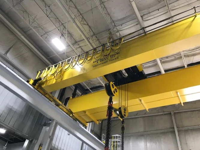 Photo #4 of NO LONGER REQUIRED IN THE ONGOING OPERATIONS OF FAURECIA TUSCALOOSA ALABAMA - NEW 2018 SOUTHEAST CRANE AND HOIST DOUBLE BOX GIRDER OVERHEAD BRIDGE CRANE: 50 TON CAPACITY MAIN HOIST W/ 20 TON CAPACITY AUXILIARY HOIST X 64' SPAN • NEW COST 350K