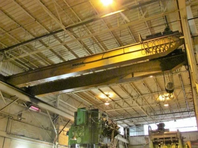 Photo #9 of NO LONGER REQUIRED IN THE ONGOING OPERATIONS OF FAURECIA TUSCALOOSA ALABAMA - NEW 2018 SOUTHEAST CRANE AND HOIST DOUBLE BOX GIRDER OVERHEAD BRIDGE CRANE: 50 TON CAPACITY MAIN HOIST W/ 20 TON CAPACITY AUXILIARY HOIST X 64' SPAN • NEW COST 350K