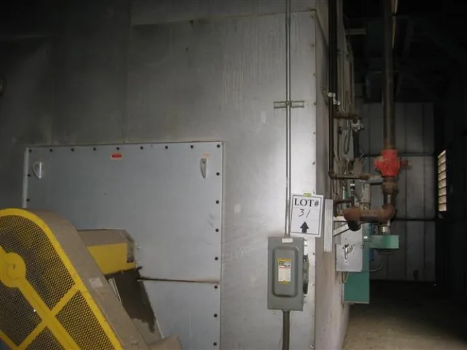 Photo #32 of No Longer Required in the Continuing Operation of: GREAT DANE LIMITED PARTNERSHIP: Electrostatic Paint Coating Line - $30 Million Dollar Replacement Cost, HUGE ENVELOPE TO COAT TRUCK FRAMES