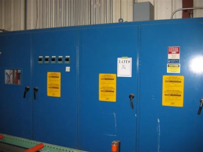 Photo #37 of No Longer Required in the Continuing Operation of: GREAT DANE LIMITED PARTNERSHIP: Electrostatic Paint Coating Line - $30 Million Dollar Replacement Cost, HUGE ENVELOPE TO COAT TRUCK FRAMES