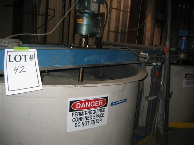 Photo #44 of No Longer Required in the Continuing Operation of: GREAT DANE LIMITED PARTNERSHIP: Electrostatic Paint Coating Line - $30 Million Dollar Replacement Cost, HUGE ENVELOPE TO COAT TRUCK FRAMES