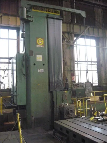 Photo #4 of 8" GIDDINGS & LEWIS Model 70-N8-UF FLOOR TYPE HORIZONTAL CNC BORING MILL AND ACCESSORIES