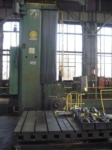 Photo #30 of 8" GIDDINGS & LEWIS Model 70-N8-UF FLOOR TYPE HORIZONTAL CNC BORING MILL AND ACCESSORIES